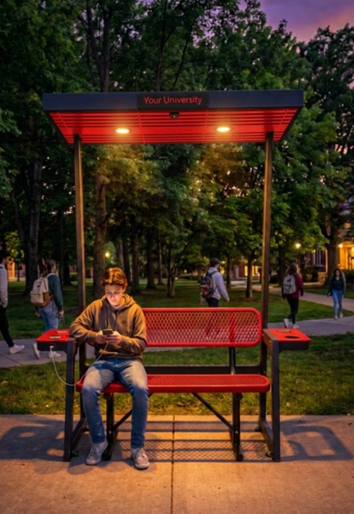 Solar bench conversion kit